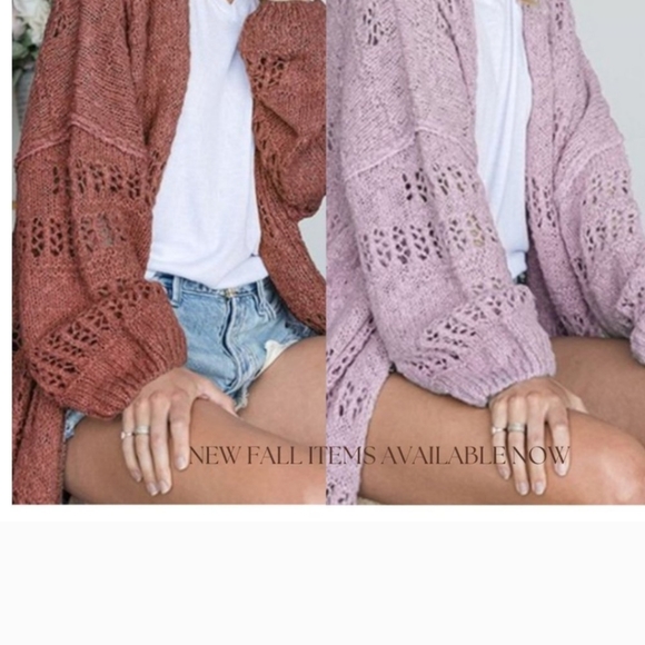 Brand New Boutique Cardigan Size Medium ( Oversized ) - Picture 2 of 2